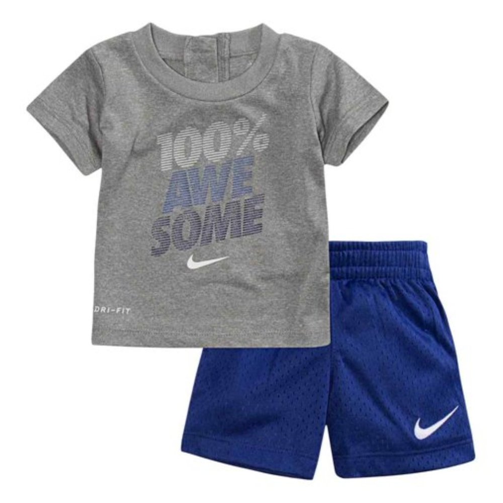 NWT Nike 12M Baby Outfit, 24M Toddler Set, 24M Kids  Nike T-Shirt & Shorts Set